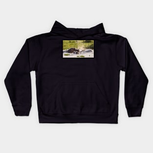 Hippos of Lake Manyara #4 Kids Hoodie